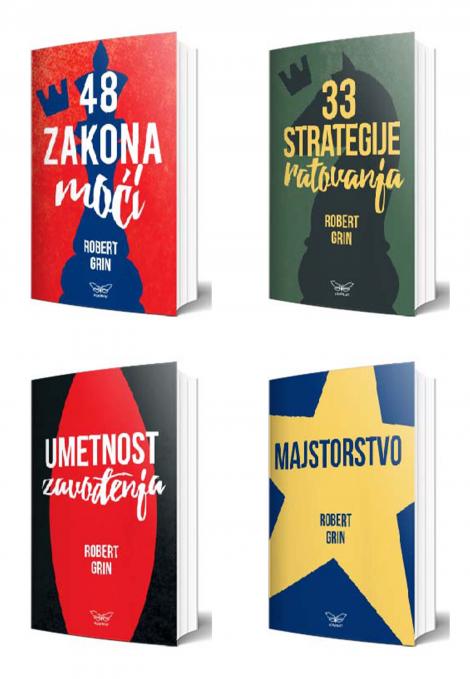 akcija 4 knjige roberta grina (30 popusta)