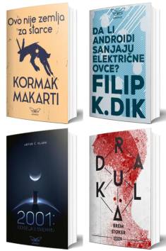 akcija 4 ekranizovana klasika (30 popusta) artur klark brem stoker filip k dik kormak makarti